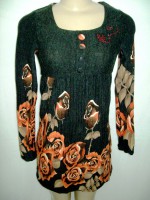 Vestido Curto rosa Laranja