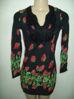 Vestido Curto Morango